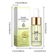 thumbnail image 3 of Fiudx Aceite Fortalecedor de Uñas, Suero Revitalizante Reparador de Cutículas, Acabado Brillante Protector Duradero, Restauración Instantánea de La Salud de Las Uñas, Cuidado Diario de Las Uñas, Perf, 3 of 6
