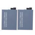 thumbnail image 3 of Media Converter Fiber Transceiver Optical Converter Broadband Transceiver HTB-GS-03AB Gigabit Fiber Transceivers  Single Mode Single Core Optical Converter US Plug, 3 of 8