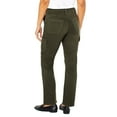 thumbnail image 2 of Well Worn Women's Tencel Blend Cargo Pants 14 Olive, 2 of 2