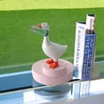 thumbnail image 5 of Soporte magnético para llaves de ganso, figura de pato de ganso de resina, soporte magnético para herramientas, figuras de animales lindos (naranja), 5 of 5