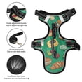 thumbnail image 6 of Pet Vest For Walking With Handle Adjustable Reflective Dog Cat Harness Hand-drawn Food, 6 of 7