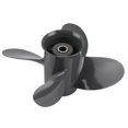 thumbnail image 3 of Propeller 4 Blade 9 1/4x10 For And Outboard Bf8d/bf9.9d Bf9.9/bf15a Bf15d/bf20 8 Splines 58134-zv4-, 3 of 5