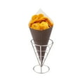 thumbnail image 2 of Restaurantware-Conetek 11.5-Inch Eco-Friendly Black Finger Food Cones: Perfect for Appetizers - Food-Safe Paper Cone - Disposable and Recyclable - 100-CT, 2 of 3