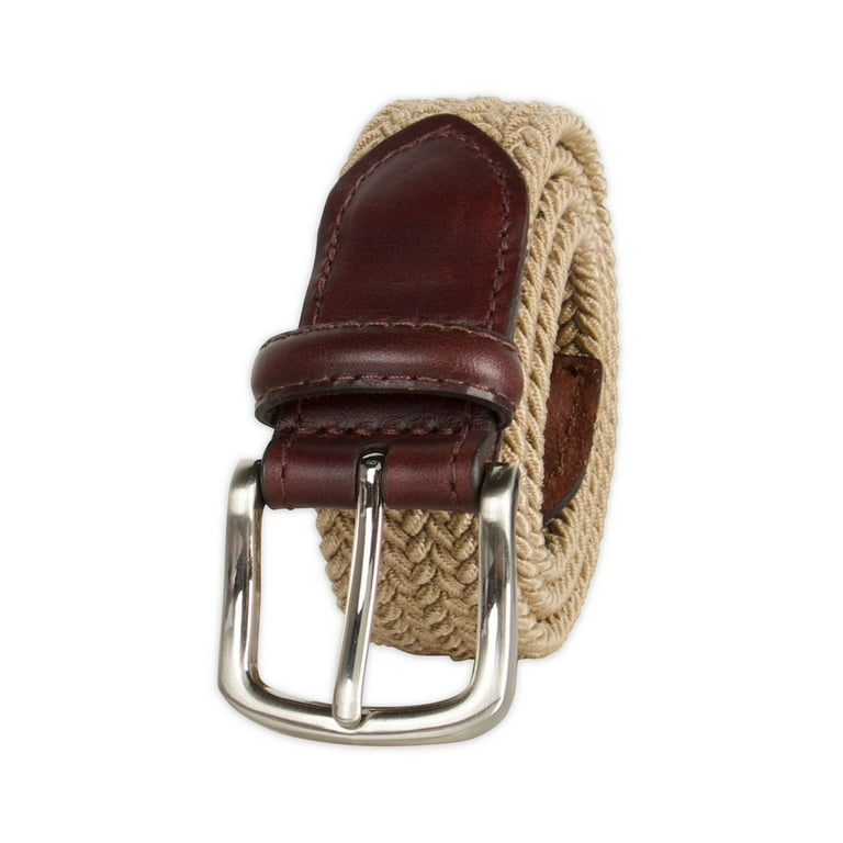 Dockers Braided Belt, Size: Large, Brown