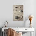thumbnail image 2 of Elephant Stock Zen Garden Balance Wall Art - Vertical Multi Panel Canvas - 3 Pieceliving Room Wall Decor - Photography Wellness Multi Panel - Gray And Decor - 14" x 23", 2 of 4
