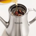 thumbnail image 4 of Creatine Food Grade Thickened 316 Stainless Steel Dispenser—Non Dripping Home Kitchen Strainer Storage Container With Large Capacity For Soy 950ml, 4 of 9