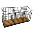 thumbnail image 3 of Metal Storage Basket Stationery Organization Decorative Kitchen Counter Rack for, 3 of 9