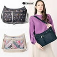 thumbnail image 2 of Lesportsac Kawaii Sanrio Hello Kitty Snoopy Tarp multicapa de gran capacidad bolso de hombro para mujer bolso cruzado juguetes para niñas, 2 of 4