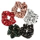 thumbnail image 3 of 5 unids Diseño de puntos grandes Bandas para el cabello Soft Hair Scrunchies Accesorios para el cabello, 3 of 6
