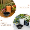 thumbnail image 3 of unbranded 6Ud Macetas De Plástico Negras Para Plantas Suculentas Y Bonsái Uso En Casa, 3 of 8