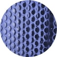 thumbnail image 1 of Ahgly Company Machine Washable Indoor Round Transitional Sky Blue Area Rugs, 7' Round, 1 of 7