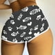 thumbnail image 2 of Jacenvly New Biker Shorts for Women Fashion Women'S Printed Loose Casual Blouses Shorts High Waisted Ladies Letter Shorts Biker Shorts Plus Size, 2 of 6