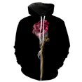 thumbnail image 5 of Sudadera con capucha con gráfico de café para hombre USD Rose Sudadera con estampado 3D Sudadera con capucha de manga larga informal para primavera y otoño Tops de gran tamaño, 5 of 5