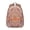 Orange-5, variant on Boho Floral Students Backpack Fashion Backpack with Abstract Floral Watercolor and Romantic Rose and Peony Pattern, Comfortable and Durable for School