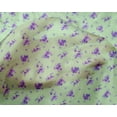 thumbnail image 4 of oneOone Silk Tabby Fabric Leaves & Flower Floral Decor Fabric Printed BTY 42 Inch Wide, 4 of 4