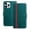 Green, variant on Allytechgroup Flip Wallet Phone Case for iPhone 13 Pro Max, RFID Blocking PU Leather Built-in Credit Card Slot Stand Shockproof Full Body Protective for iPhone 13 Pro Max, Red
