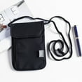 thumbnail image 4 of Sacoche Anti-RFID pour Téléphone Portable, Sac de Protection contre les Radiations et les Électromagnétiques, Sac de Cou Anti-Vol, Sac de Rangement pour Certificats, 4 of 5