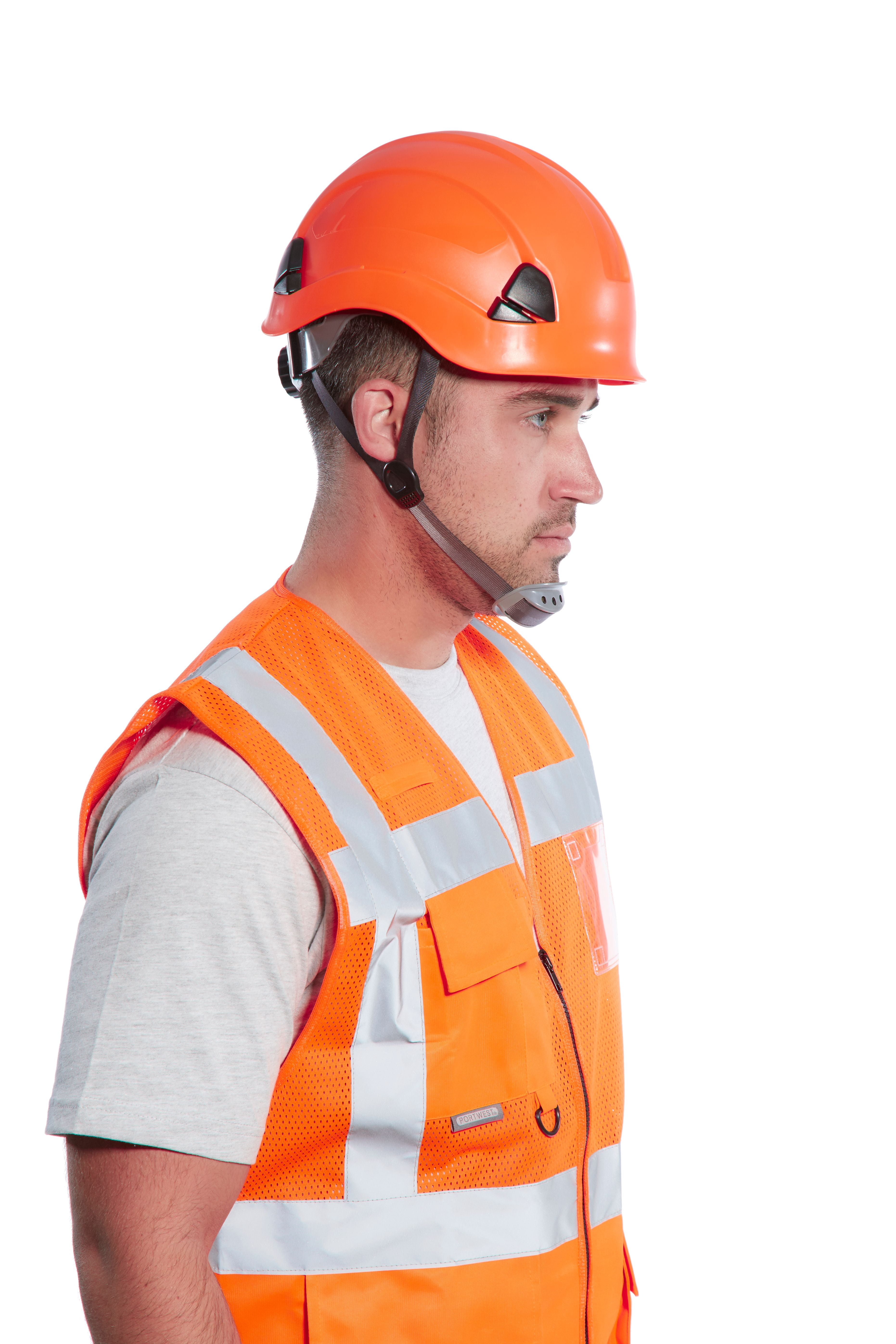 Portwest PS53 Height Endurance Hard Hat Orange,