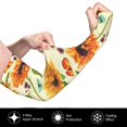 thumbnail image 2 of Fotbe Sunflowers And Butterflies Mangas para Brazos con Protección Solar UV- Cubrebrazos para Tatuajes – Mangas Deportivas Refrigerantes UPF 50 para Hombre y Mujer, 2 of 7