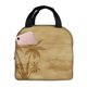 thumbnail image 1 of Balery Retro Palm Tree Bolsa de Almuerzo Aislada – Caja de Almuerzo con Papel de Aluminio Grueso, Mantiene la Comida Fresca por 4 Horas, 1 of 8