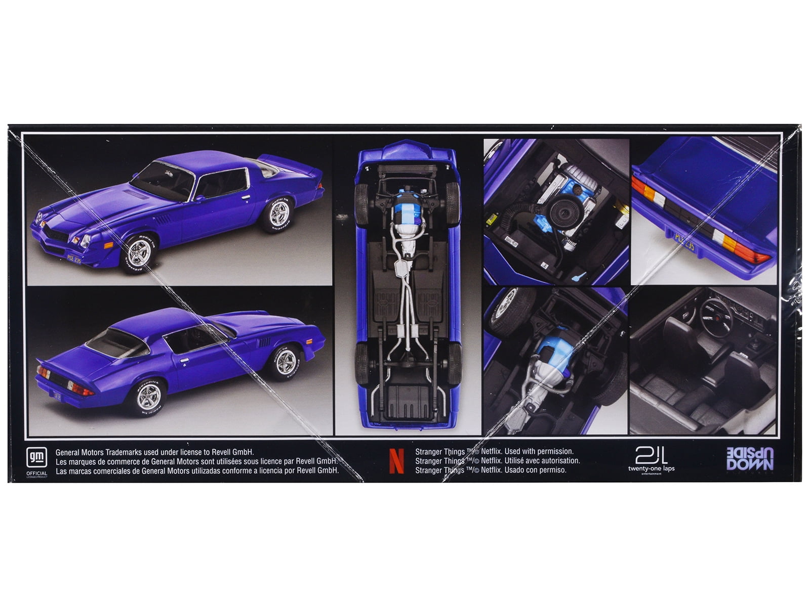 Level 4 Model Kit Billy Hargrove 1979 Chevrolet Camaro Z/28 "Stranger Things" (2016-Current) TV Series 1/24 Scale Model by Revell