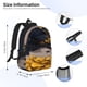 thumbnail image 5 of Easygdp Elegant Lady With Hat Mochila Ligera de 15 Pulgadas para Estudiantes, Mochila Cómoda para la Escuela y Viajes, Correas Ajustables, 5 of 6