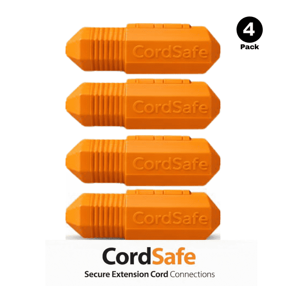 Extension Cord Connection Protector by CordSafe PLUS, Weather-Resistant