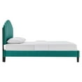 thumbnail image 2 of Daisy Performance Velvet Twin Platform Bed-MOD-7043, 2 of 7