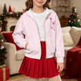 thumbnail image 6 of Grblisyd Christmas Zip Up Hoodies for Girls Kids Long Sleeve Comfy Jackets Hooded Sweatshirt for Fall Everyday Wear, 6 of 6