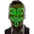 thumbnail image 2 of Halloween Masks V for Vendetta Mask, Hacker Masks Anonymous Mask for Halloween Costume, 2 of 6