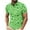 BE-Multicolor, variant on lcziwo Big and Tall Tops for Men Novelty Golf Shirts Holiday Short Sleeve Button Down Lapel Blouse St Patricks Day Shamrock Printed Polos Shirt Multicolor XXXL