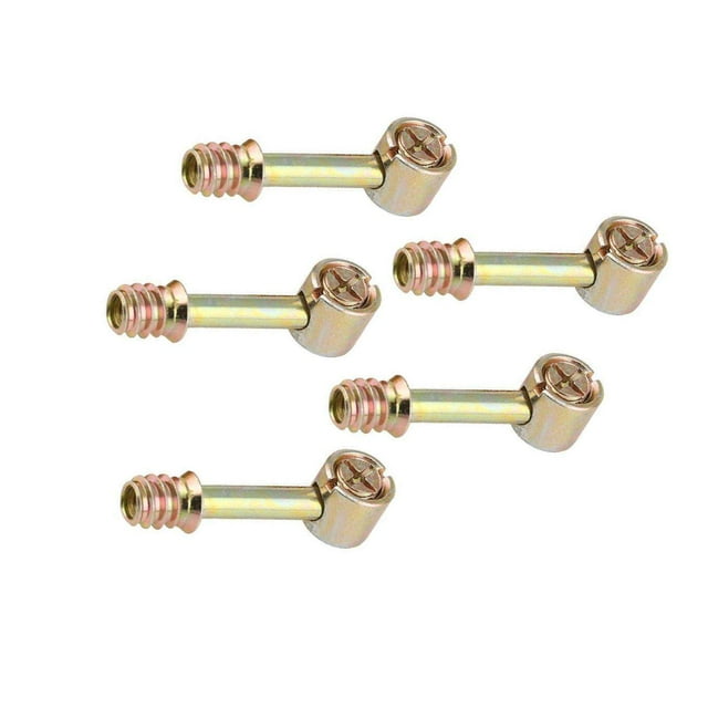 5x Fixation d'Armoires de Meubles Vis de Verrouillage de Came Écrou de Verrouillage de Came