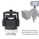 thumbnail image 4 of Hot shoe mount with 1/4" screw and mount for mini monitor, flash and microphone., 4 of 5