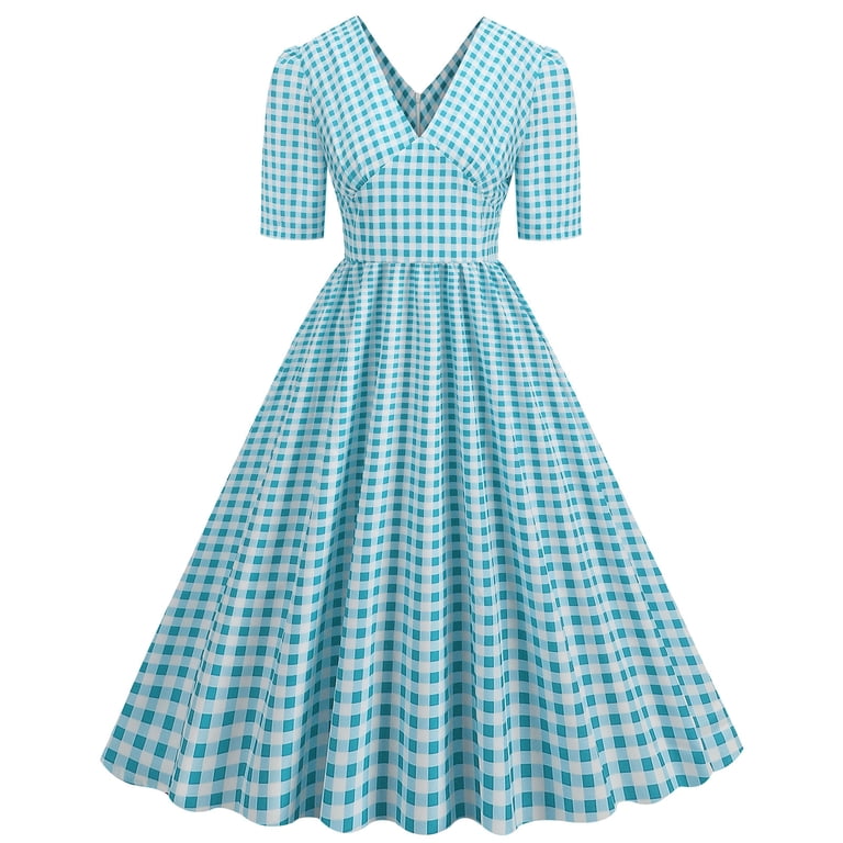 fitted gingham midi dress Red Gingham Eliza Midi Dress