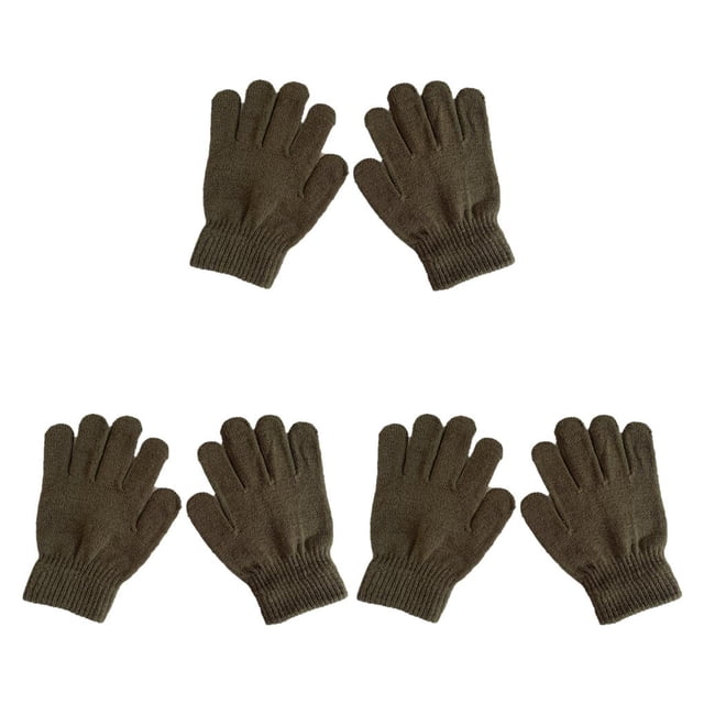 Sonducket 1 par de guantes para niños, accesorio de ropa de estilo Simple, cubiertas de mano cómodas para exteriores, guante para niños Type2 NO2