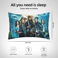 thumbnail image 4 of Pirates of the Caribbean Throw Pillow Cover Decoration Pillow Case Cushion Home Decor for Home Sofa Couch 20x30 Inch, 4 of 8
