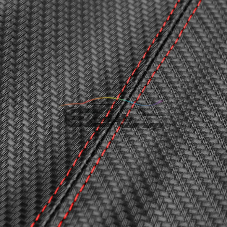 Shift Knob Shifter Boot Cover Black With Black Stitches PVC - Foto 8