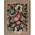 thumbnail image 2 of Safavieh Chelsea Elton Bordered Wool Area Rug, Black/Brown, 9' x 12', 2 of 11
