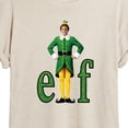 thumbnail image 3 of ELF - Christmas With Buddy - Women's Oversized T-Shirt, 3 of 5