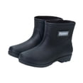 thumbnail image 2 of Botas de lluvia para mujer, botas de lluvia versátiles, elegantes, portátiles, botas de lluvia de media pantorrilla para acampar, pescar, viajar y, 2 of 8