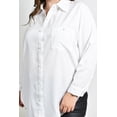 thumbnail image 4 of Camisa con boton de perla Roman Fashion Tallas Extras 5103 Blanco 36, 4 of 7