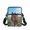 Two Chestnut Horses Decoration, variant on Psesaysky Paw Print Design Crossbody Bag Stretch Polyester Crossbody Phone Bag for Women, Portable Lightweight Crossbody Bags
