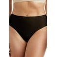 thumbnail image 2 of TC Fine Intimates Womens Cotton Modal Hi-Cut Brief Style-A4-144, 2 of 3