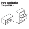 thumbnail image 3 of Cerraduras para Mueble Modelo 21 – Paquete de 12 Piezas | Cerrojo de Latón con Acción Vertical | Para Muebles de Madera y Metal, 3 of 8