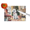 thumbnail image 5 of Poodle Cozy Christmas Glass Cutting Board Large 12 in x 15 in, 5 of 5