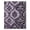 Purple, Pattern 3, variant on ODIKA 4'x6' Machine Washable Non-Slip Area Rug, Watercolor Purple High Traffic Rug, Purple, 1015706