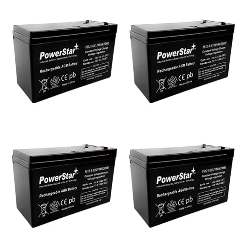 PowerStar APC RBC8 RBC23 RBC24 RBC25 RBC31 Replacement Battery-4 Pack