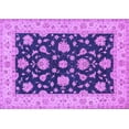 thumbnail image 1 of Ahgly Company Indoor Rectangle Persian Purple Traditional Area Rugs, 7' x 10', 1 of 4