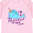 thumbnail image 4 of Inktastic Cute Narwhal I'm a Unicorn of The Sea Girls Long Sleeve Baby Bodysuit, 4 of 5