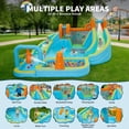 thumbnail image 5 of Memoryfield Inflatable Bounce House for Kids 3-8, 15.9x14 FT Wet Dry Water Slide Bounce Castle with 550W Blower, Indoor Outdoor Jumping House for Backyard Party, 5 of 9